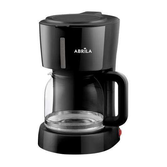 Cafetera de Goteo BRUMA Fabrilamp negra con jarra de cristal de 1,5L y capacidad para 15 tazas