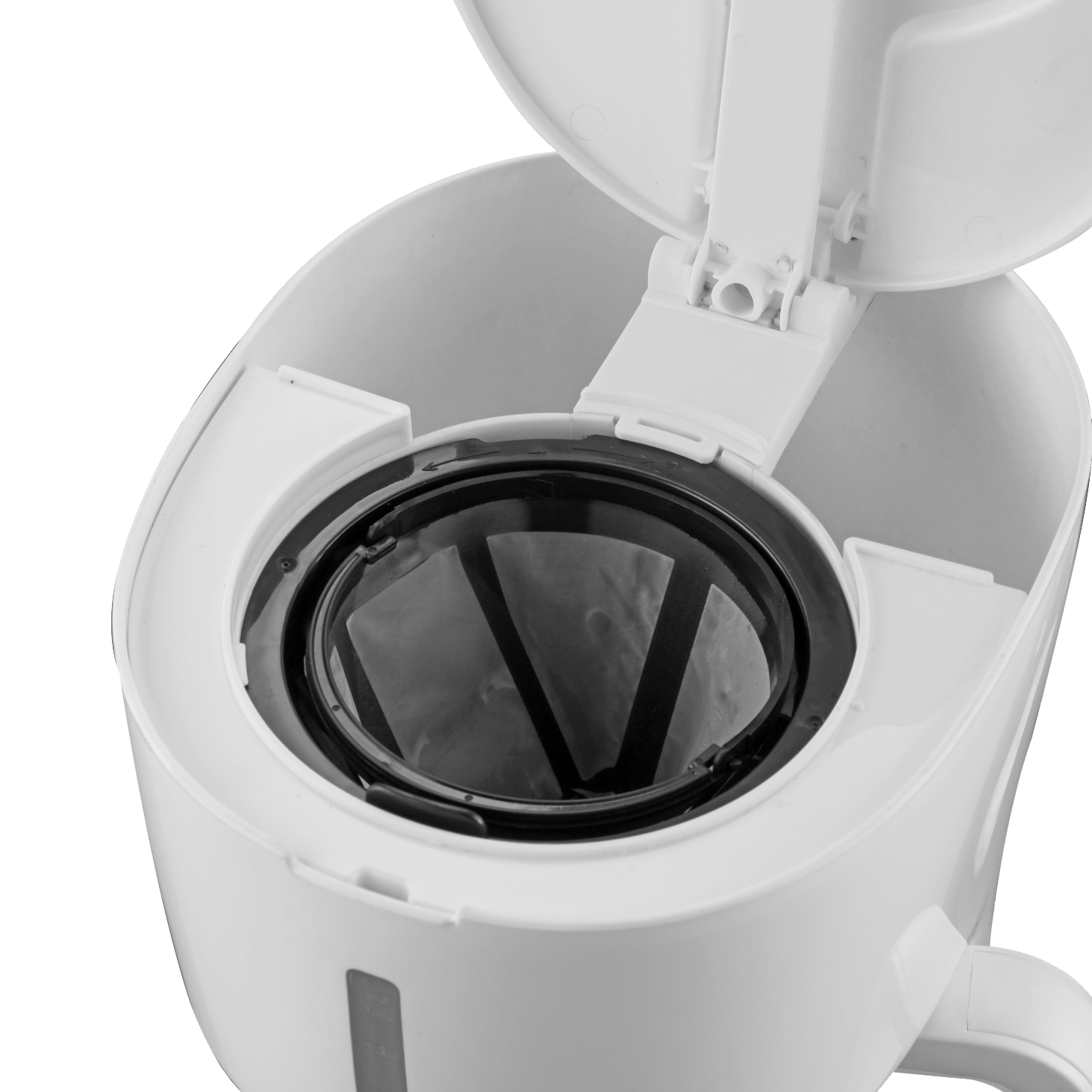 Cafetera de goteo BRUMA 15 tazas blanca Fabrilamp / Abrila con jarra de cristal