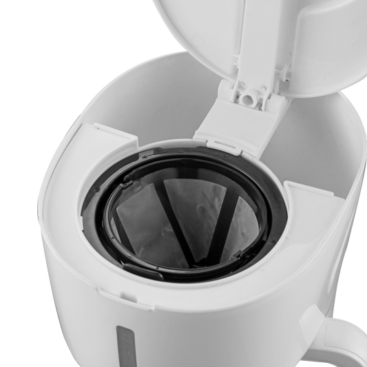 Cafetera de goteo BRUMA 15 tazas blanca Fabrilamp / Abrila con jarra de cristal