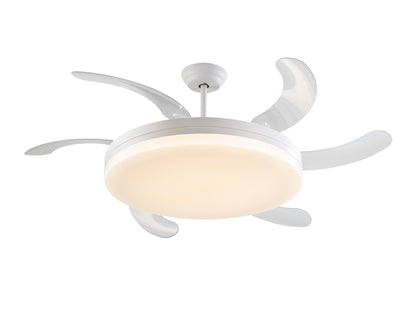 Ventilador de Techo con Luz Vento Maxi 80 cm Blanco Mate Schuller - vista principal | Schuller