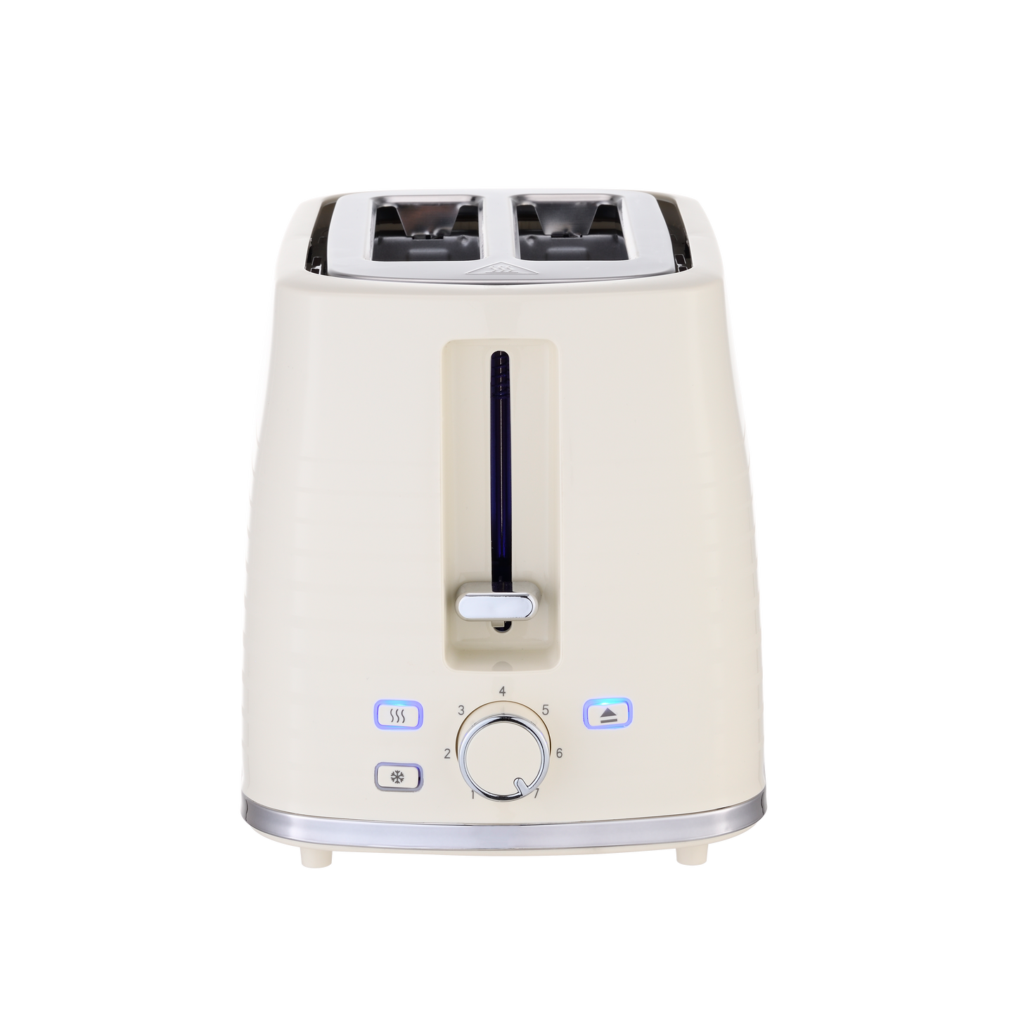 Tostador de pan BORRAJA 930W beis Fabrilamp / Abrila con 7 niveles de tostado
