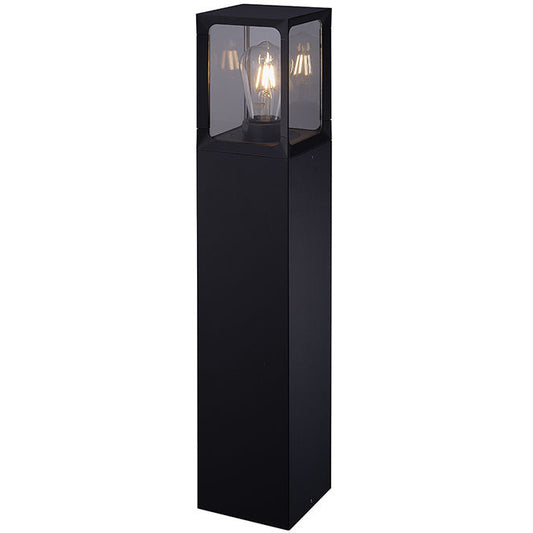Farola Exterior CRIZ Negra LUMIT 170046509 para jardín y terraza