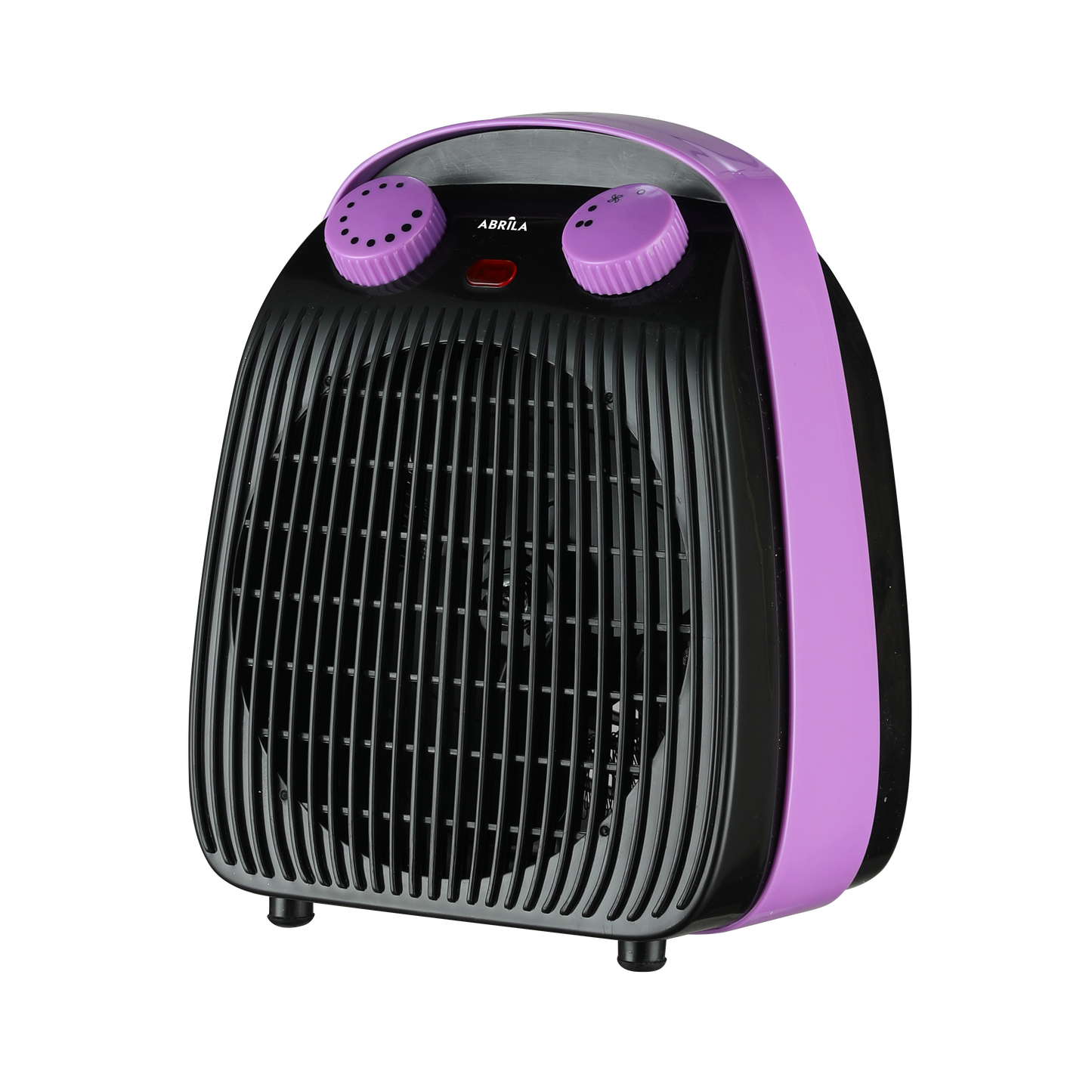 Termoventilador eléctrico BURLETE Fabrilamp 2000W negro/lila con termostato regulable