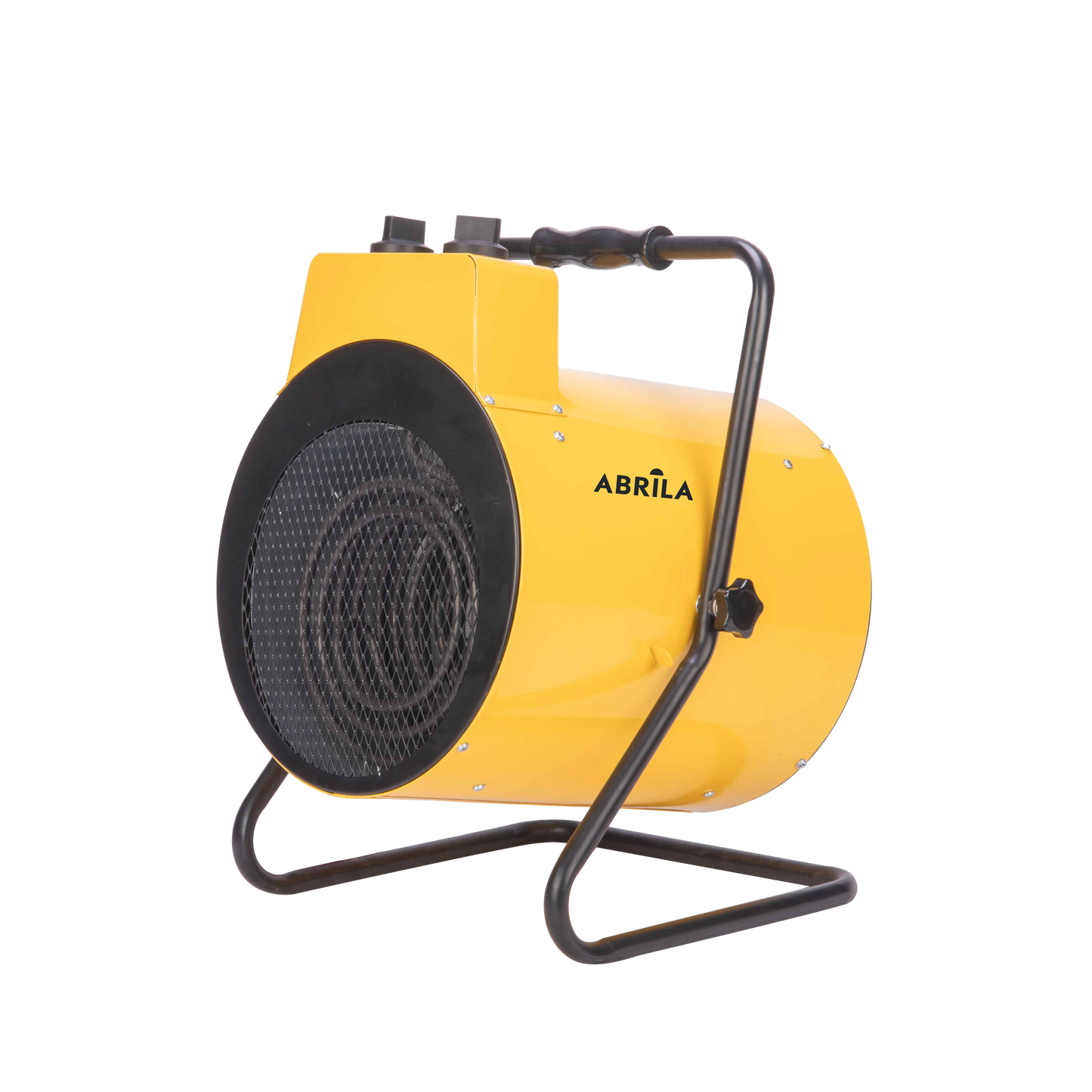 Termoventilador Industrial DIVITY 9000W Amarillo Fabrilamp con asa de transporte
