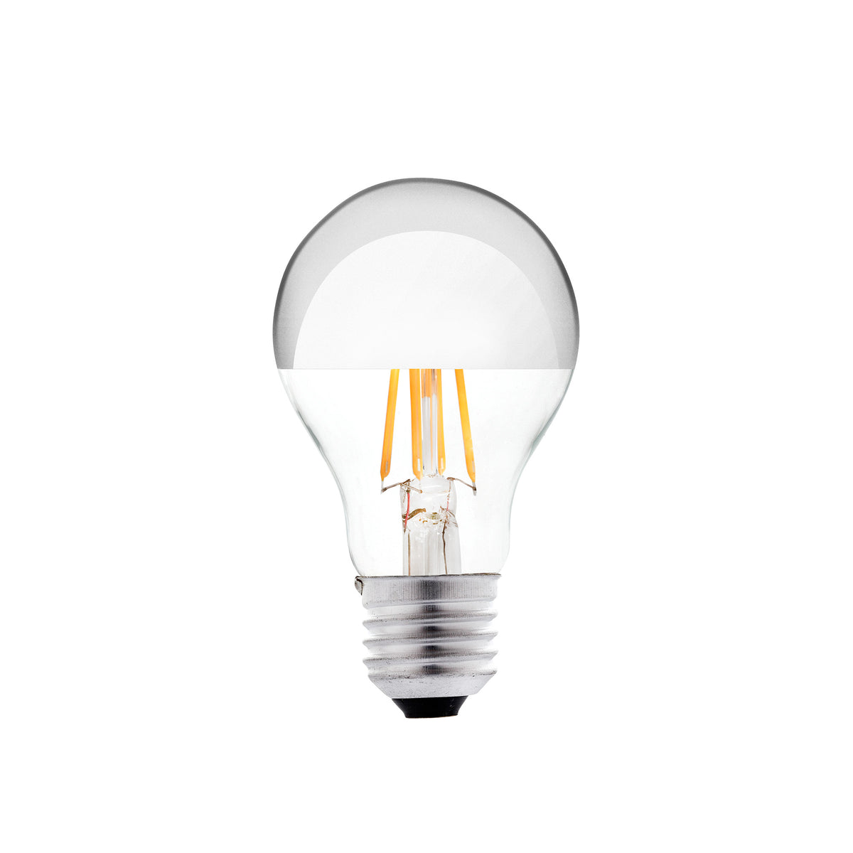 Bombilla LED A60 Espejo E27 4W 2700K Regulable Plata Mate FARO - vista principal | FARO