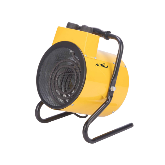 Termoventilador Industrial DIVITY 2000W Amarillo Fabrilamp / Abrila para calefacción de talleres y garajes