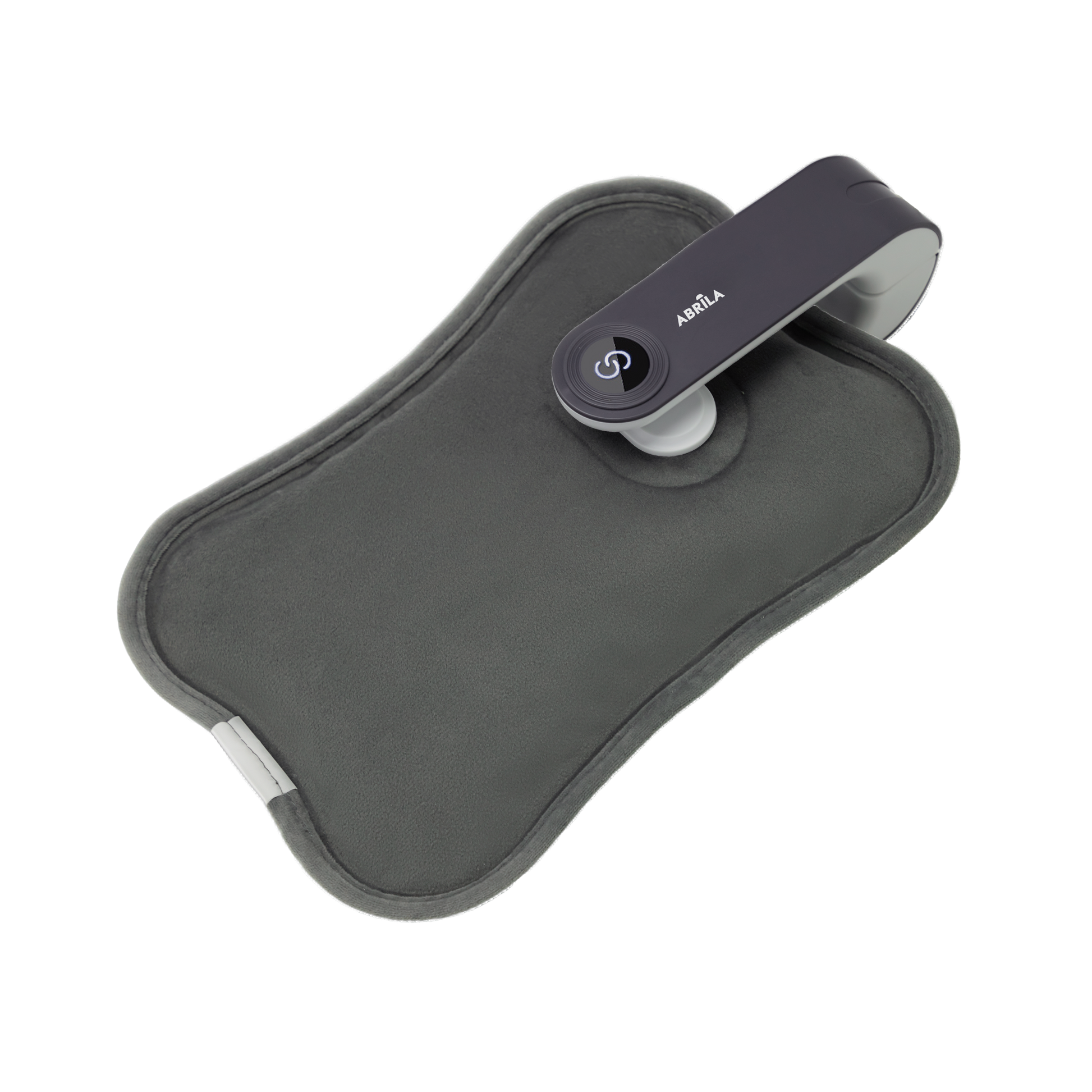Bolsa de Agua Caliente Eléctrica PENELOPE Gris Fabrilamp con cargador incluido