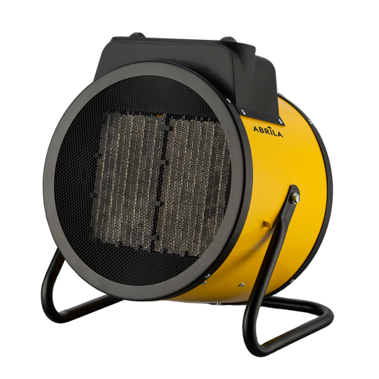 Termoventilador Cerámico Industrial DOVER 9000W Amarillo Fabrilamp para talleres y naves