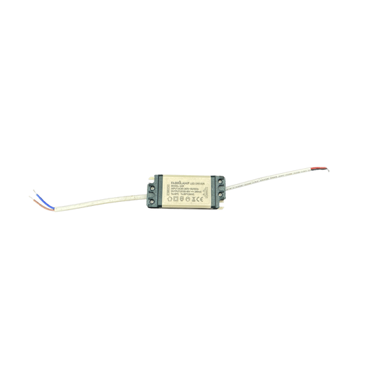 Driver LED fabricado en Policarbonato blanco para recambio de downlight