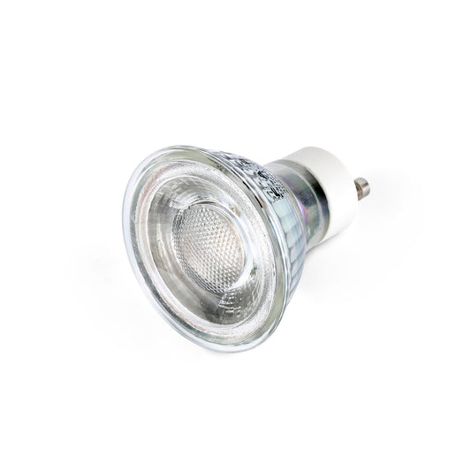 Bombilla LED GU10 7W 3000K 38° 500 lm Aluminio FARO - vista principal | FARO