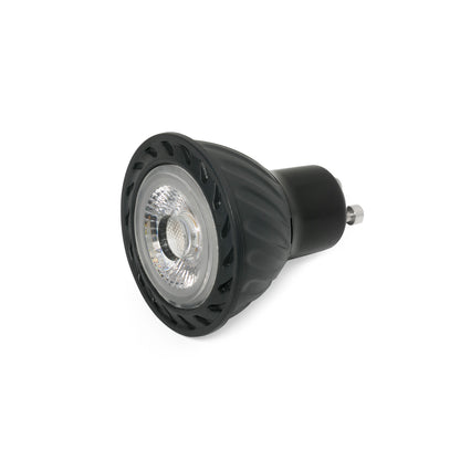 Bombilla GU10 LED Regulable Negra Faro 17331 para iluminación precisa