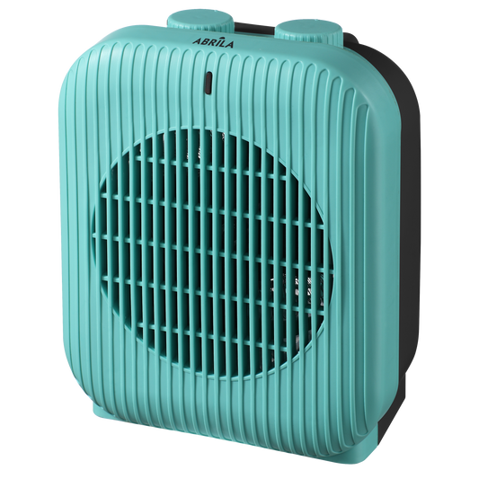 Termoventilador Eléctrico BROOKER Azul/Negro 2000W Fabrilamp