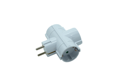 Ladrón de enchufes compacto ideal para la oficina