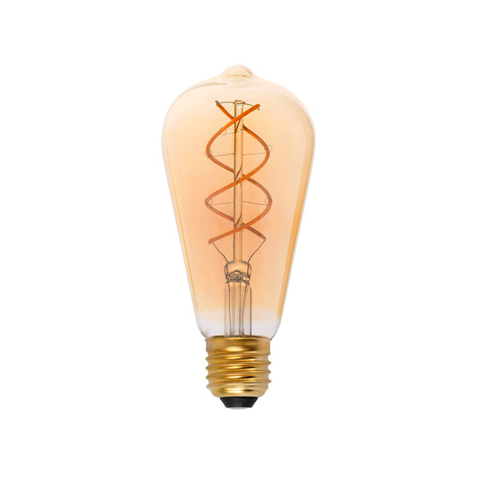Bombilla LED Filamento PEBETERO Ámbar E27 5W 2000K FARO - vista principal | FARO