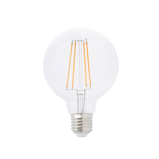 Bombilla LED Filamento Globo G95 E27 4W 2700K Transparente FARO - vista principal | FARO