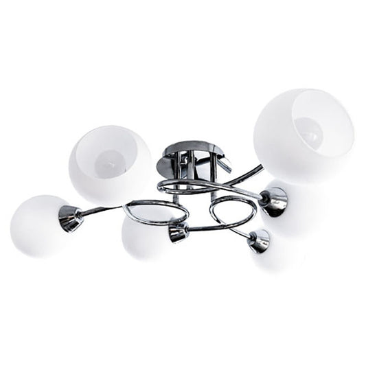 Plafón de techo UMBRIA LUMIT cromo, referencia 174180620