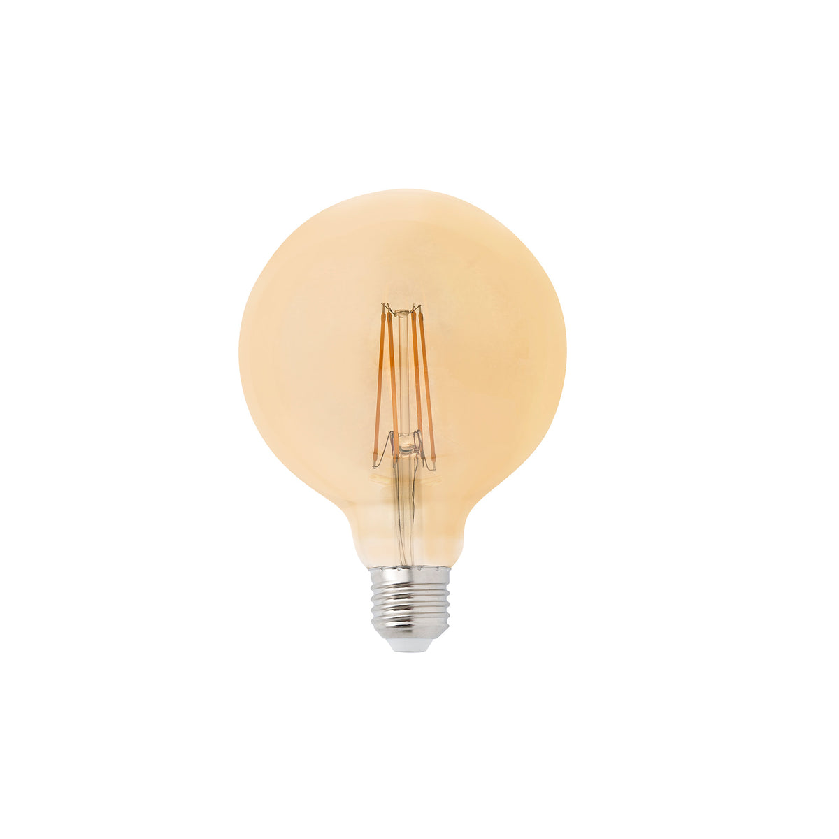 Bombilla LED Filamento Globo G125 E27 4W 2200K Ámbar FARO - vista principal | FARO