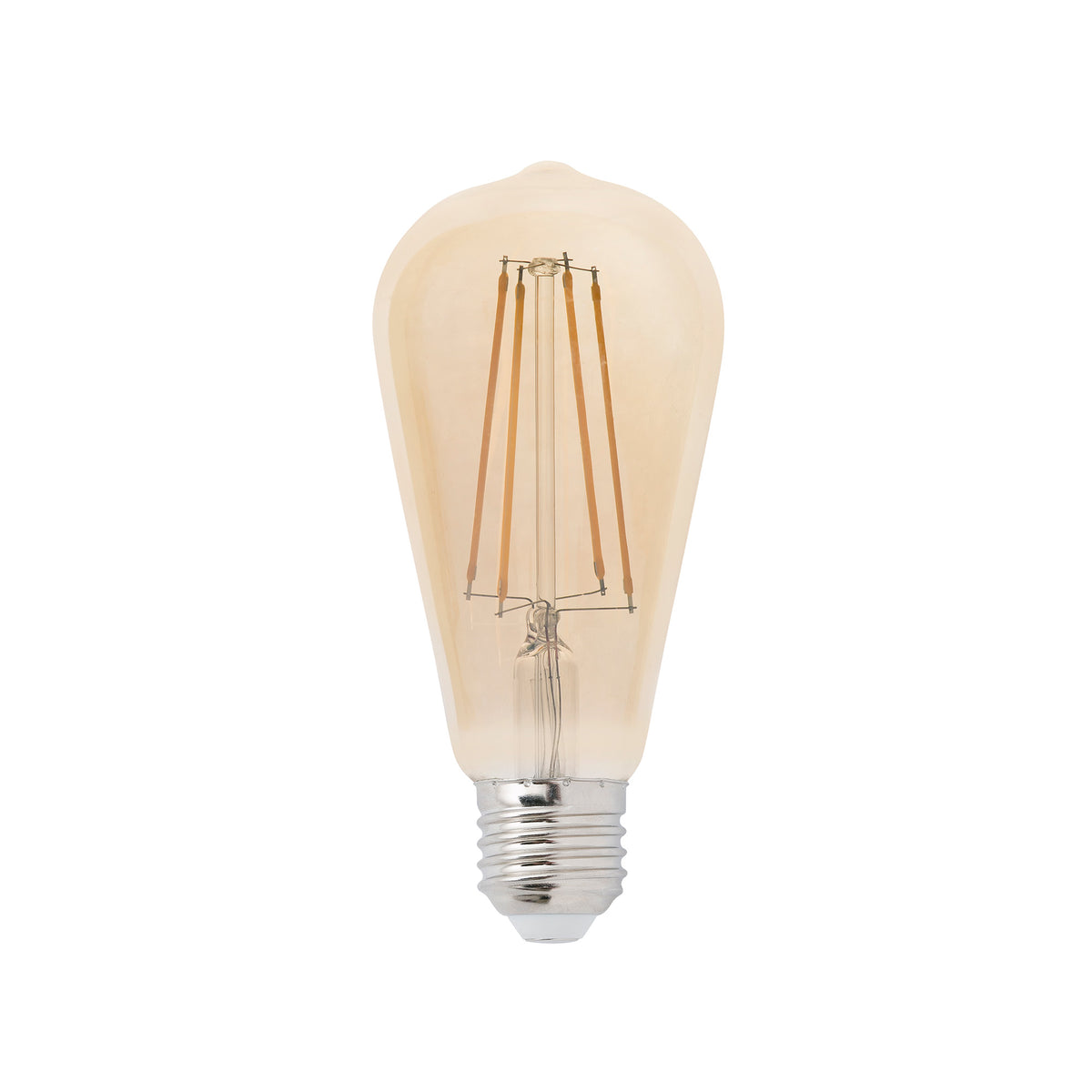 Bombilla LED Filamento E27 4W 2200K Ámbar Pebetero Faro - vista principal | FARO