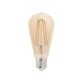 Bombilla LED Filamento Ambar Faro 17433 E27 regulable, ideal para crear ambientes cálidos.