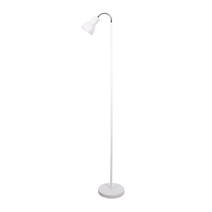Lámpara de pie ASURAS LUMIT para salón, blanca, ref. 174440101