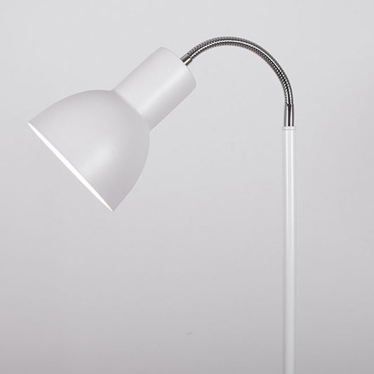 Lámpara ASURAS fabricada en metal color blanco/cromo