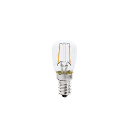 Bombilla LED Filamento T26 E14 1W 2700K Transparente Faro - vista principal | FARO