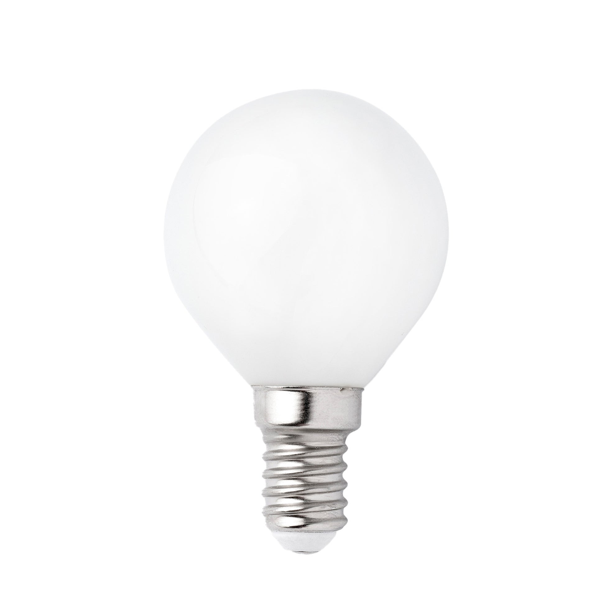 Bombilla LED E14 G45 Mate Cálida Faro 17461 para iluminación suave