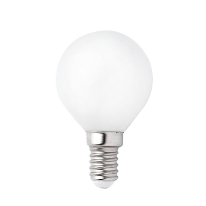 Bombilla LED E14 G45 Mate Cálida Faro 17461 para iluminación suave