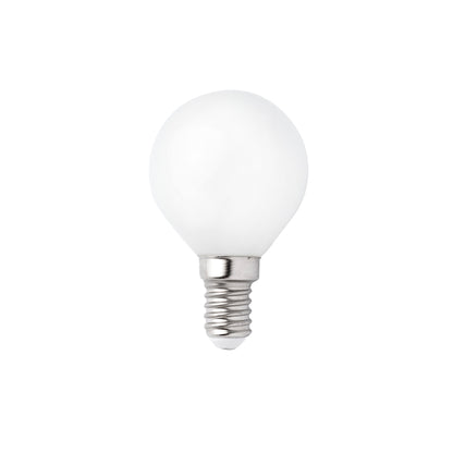 Bombilla LED Esférica G45 E14 4W 2700K Mate Blanco FARO - vista principal | FARO