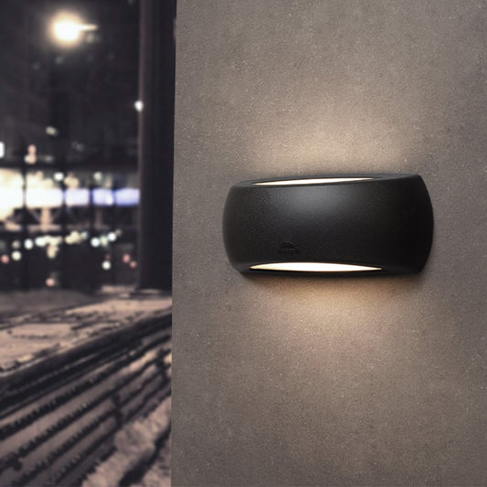 Aplique Exterior Estanco FRANCY IP66 30 cm Negro Fumagalli Interlusa - imagen 2 | Interlusa
