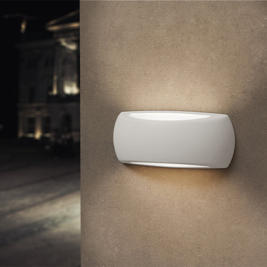 Aplique de Exterior Estanco FRANCY 30 cm Blanco Fumagalli - imagen 2 | Interlusa
