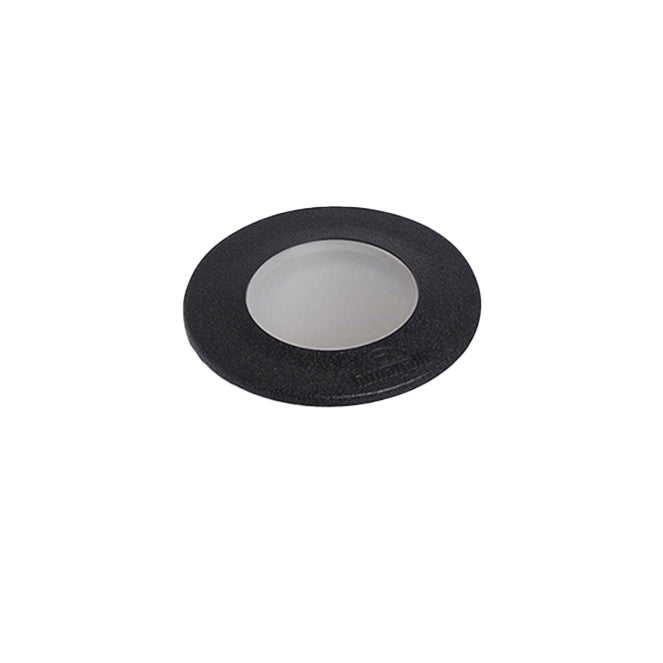 Foco Empotrable Exterior ALDO Redondo Negro IP67 Fumagalli Interlusa