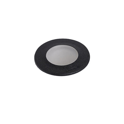 Foco Empotrable Exterior ALDO Redondo Negro IP67 Fumagalli Interlusa - vista principal | Interlusa