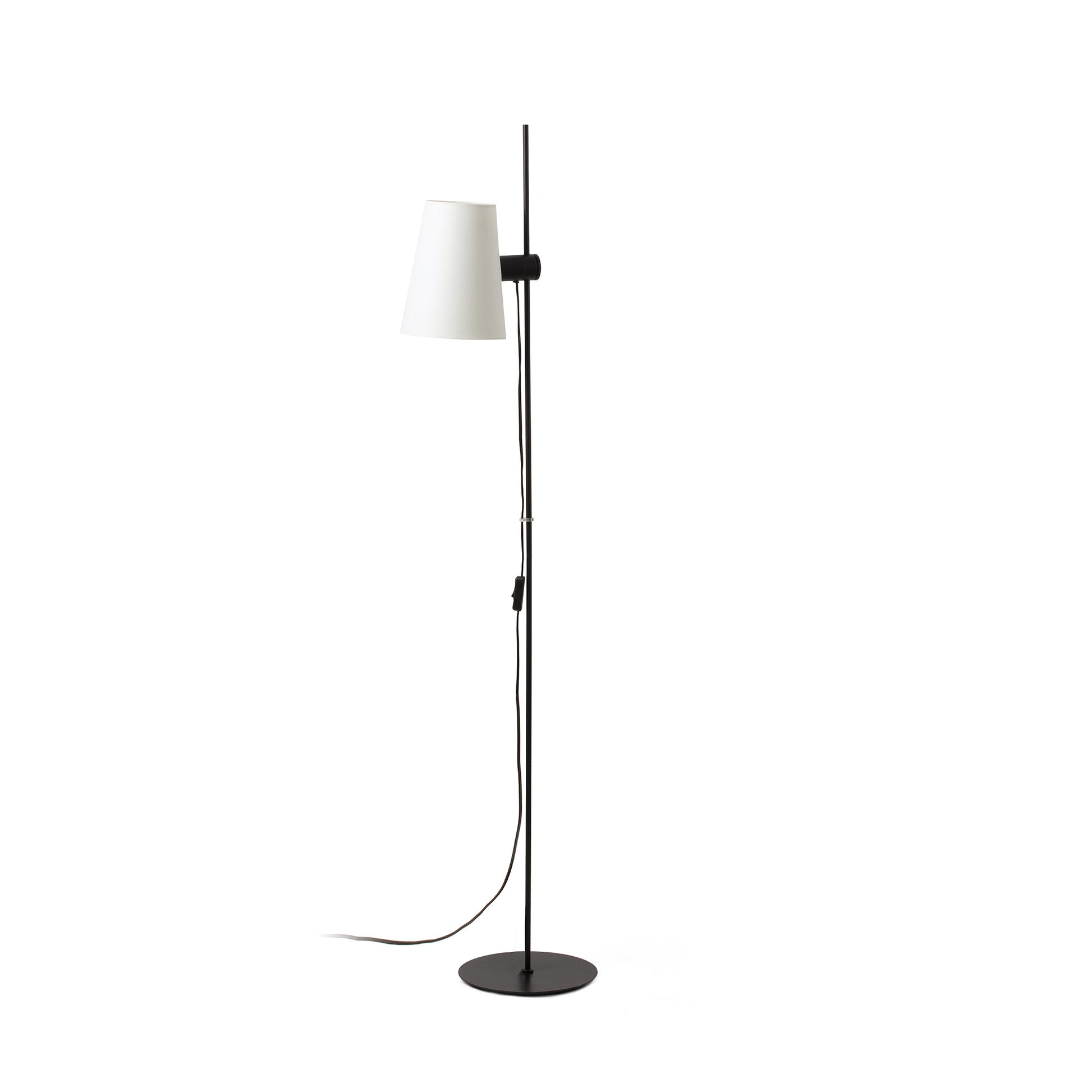 LUPE Lámpara de Pie Negra y Beige FARO 20034-88-US