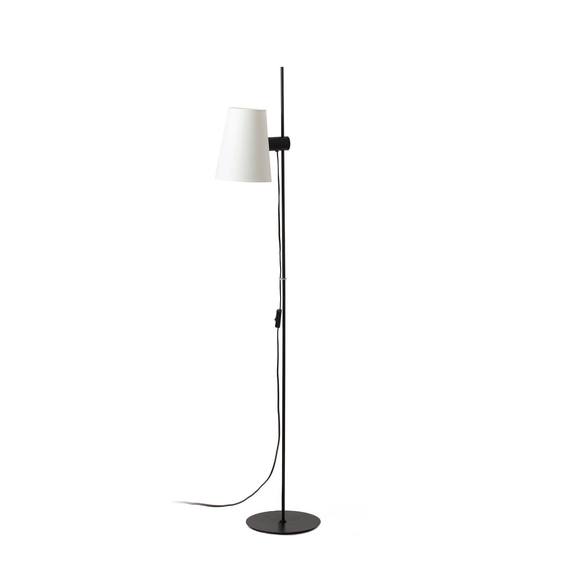 Lámpara de pie LUPE negra y beige FARO - 20034-88