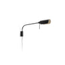 MARTINICA XL Aplique Brazo de Pared Lectura Negro FARO 20040-133