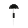 DOMINICA Aplique Brazo Pared Industrial Negro FARO 20042-123