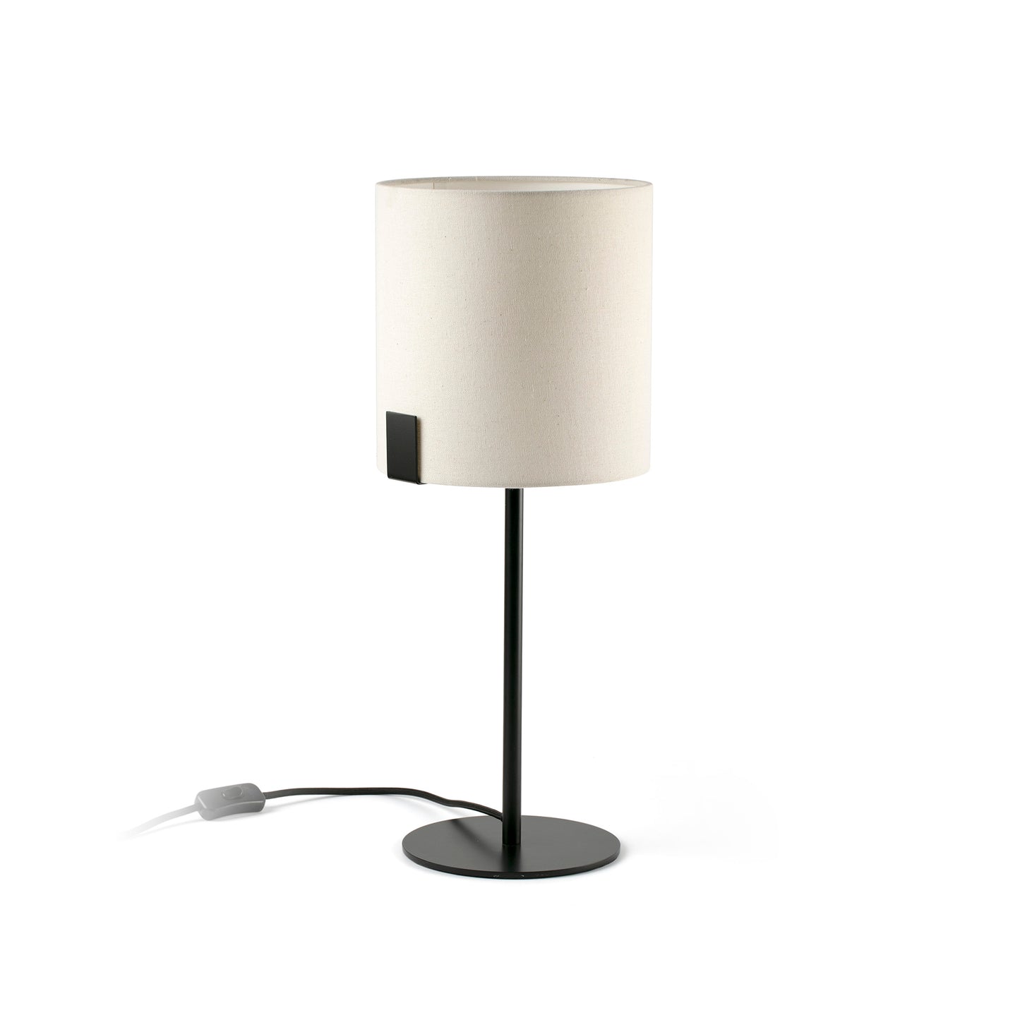 Lámpara de Sobremesa NILA Textil Blanco Roto Faro 20054