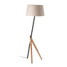 TREEWOOD Lámpara de Pie Salón Madera Fresno Estilo Nórdico FARO 20056