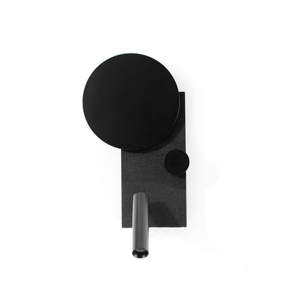 KLEE Aplique con Lector Orientable Negro FARO 20058 para iluminación de lectura