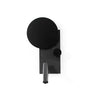 KLEE Aplique con Lector Orientable Negro FARO 20058 para iluminación de lectura