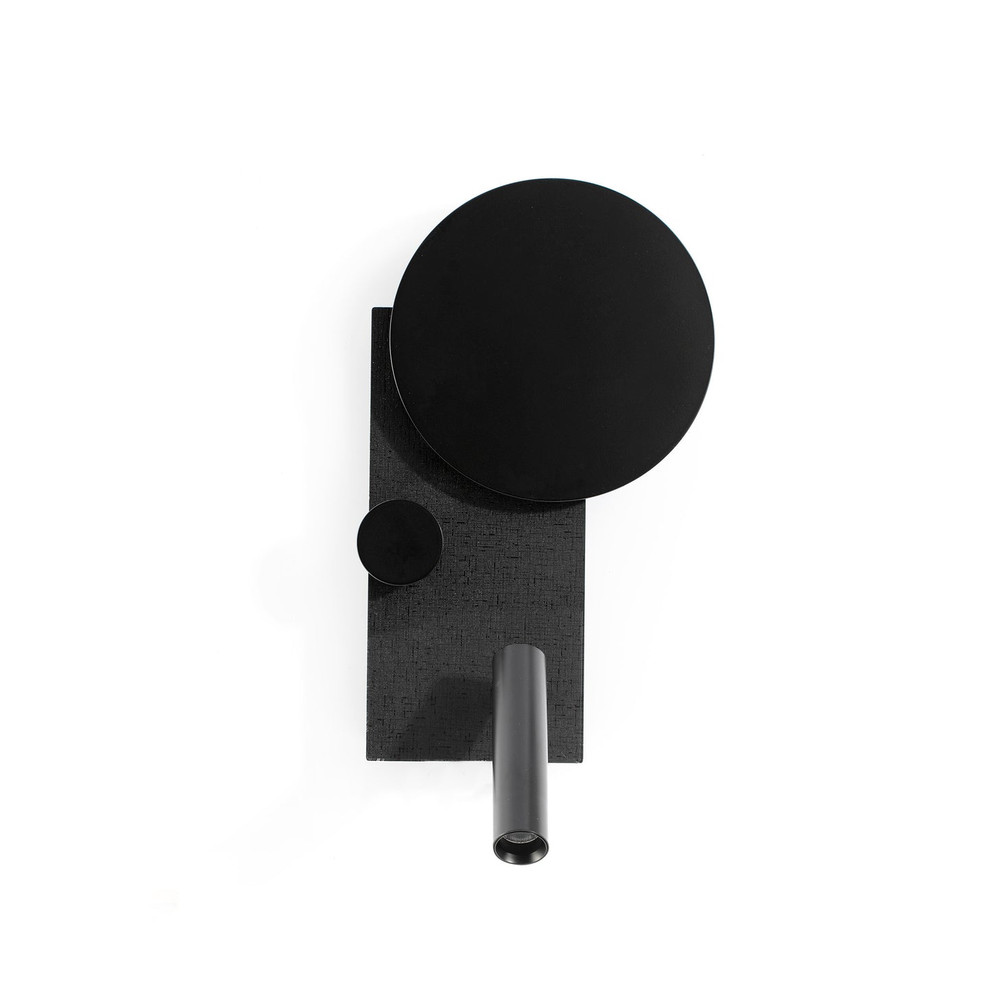 KLEE Aplique con Lector FARO Negro Texturizado Ref. 20059