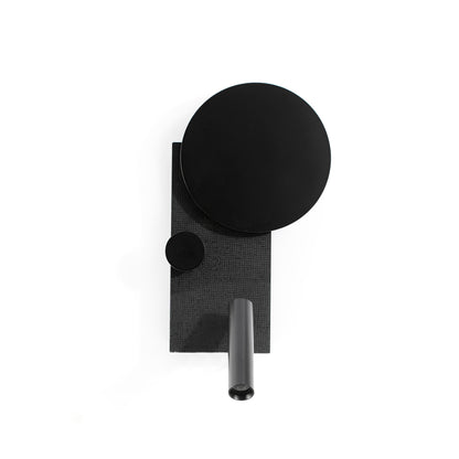 KLEE Aplique con Lector FARO Negro Texturizado Ref. 20059
