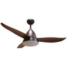 Ventilador de Techo LUMIT MARINO Marrón con Luz LED - 200594802B - LUZGURÚ