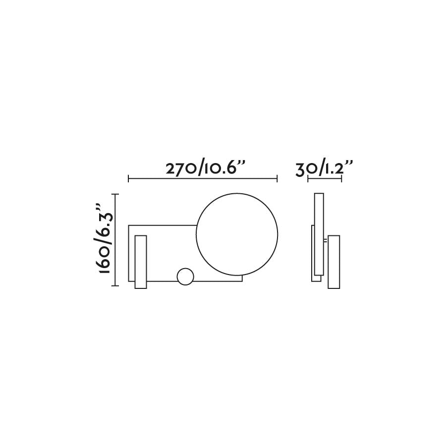 Aplique con lector orientable KLEE con tecnología COB LED
