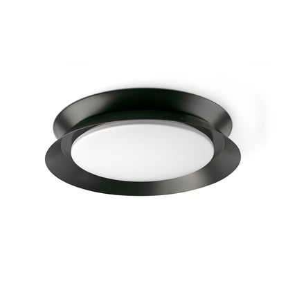 Plafón TENDER Negro Luz Cálida FARO 20093 para iluminación interior