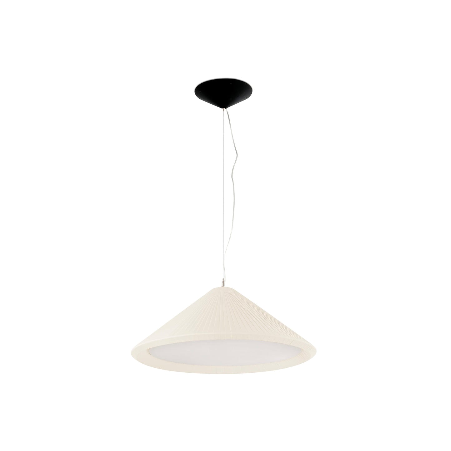 Lámpara Colgante Textil Saigon Beige FARO 20116