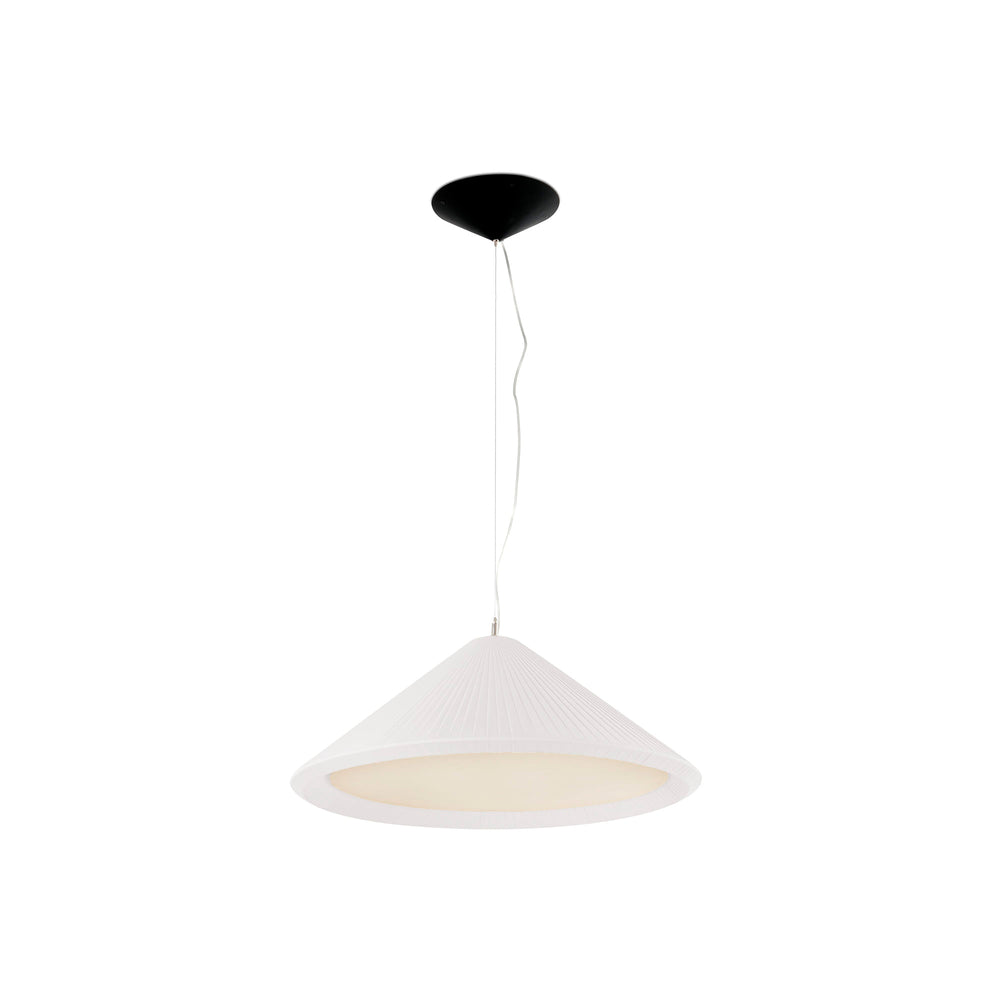 SAIGON Colgante Blanco Natural Diseño Textil FARO