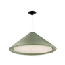 Colgante Saigon IN Textil Verde Oliva FARO, lámpara de diseño 20130