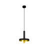 WHIZZ Colgante Diseño Negro y Oro Satinado FARO - Ref. 20160